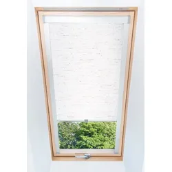 KS Handel 24 Dachfensterrollo Thermo verdunkelnd passend für Velux 089 (Baujahr 1972-2022) Natur