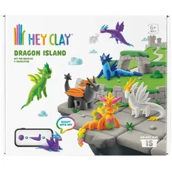Tm Toys TMT HeyClay Wyspa smoków+akc 15pak HCL15035