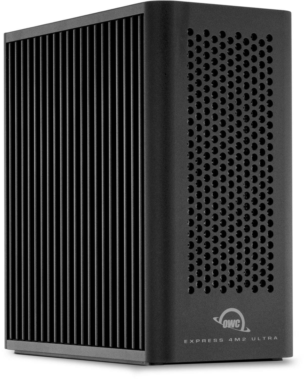 OWC Digital OWC Express 4M2 Ultra 4-Bay Externes Storage Gehäuse mit Thunderbolt 5, SoftRaid OWCTB5ULT4M2S