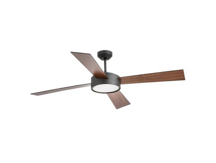 Faro Barcelona Hydra 33725 Plafondventilator, led, zwart, met DC-motor
