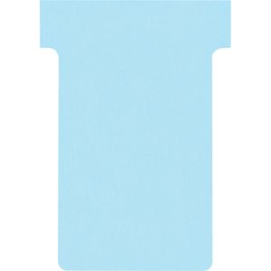Franken T-Karten TK218, Größe 2, hellblau, Breite 48mm, Höhe 84mm, 100 Stück
