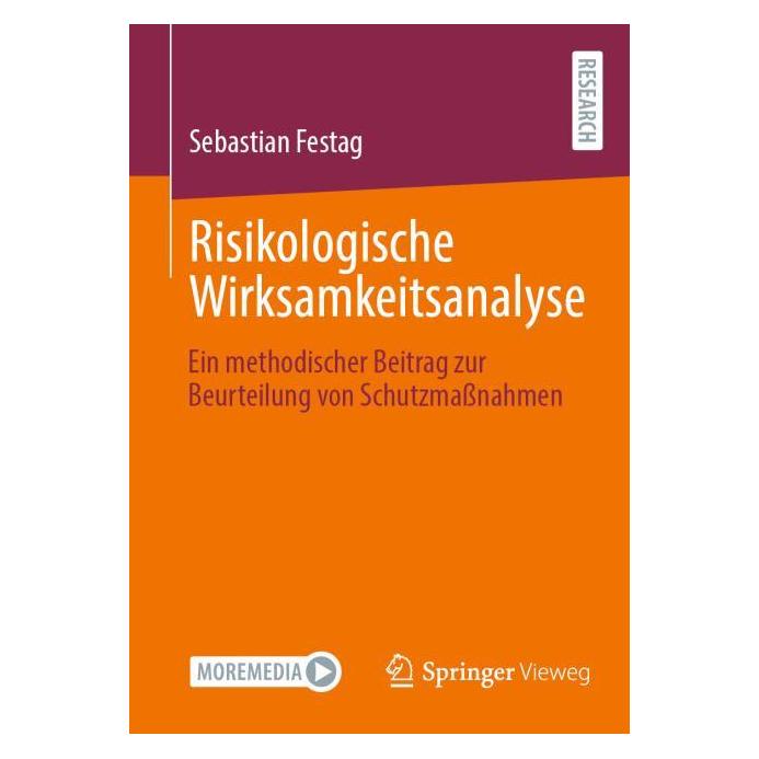 Springer Risikologische Wirksamkeitsanalyse (Deutsch, Softcover, Sebastian Festag) (53053864)