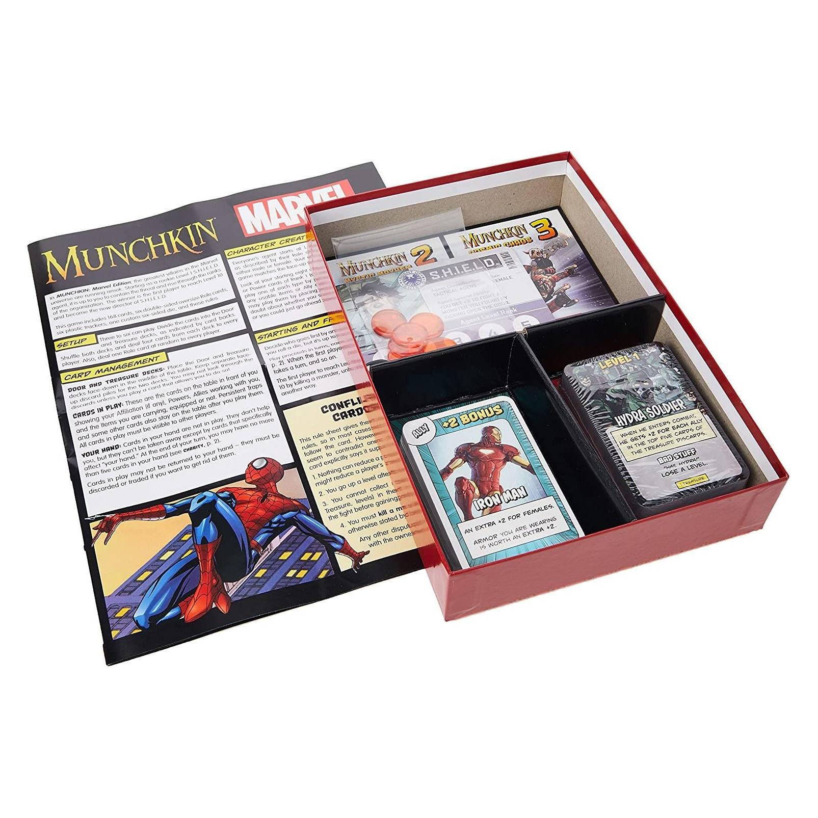 USAopoly Munchkin Marvel (Englisch, 3 - 6 Spieler) (MU011-000-001600)