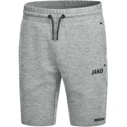 Jako Short Premium Basics hellgrau meliert 36