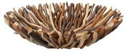 BIDKhome Driftwood Bowl Vitex Parviflora