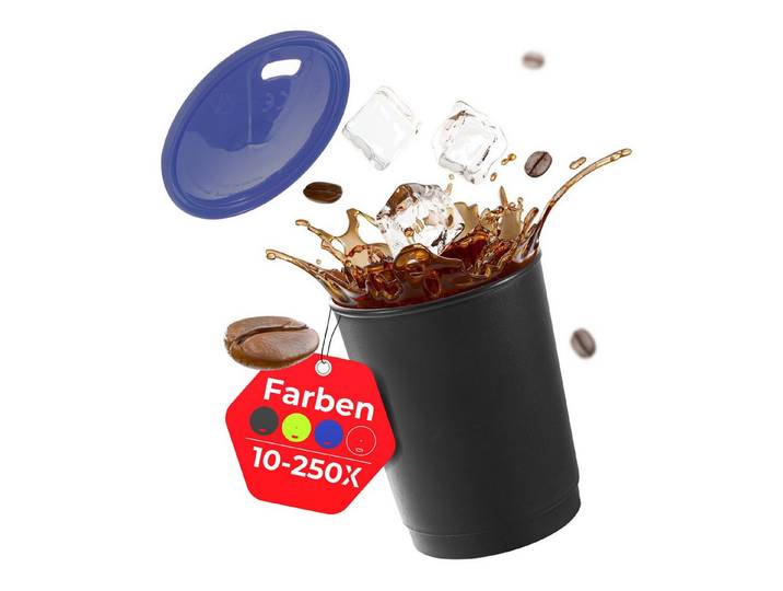 achilles Mehrwegbecher Barista 365 Mehrwegbecher Coffee-to-Go-Becher Kaffee-Becher, Kunststoff, (50-tlg)