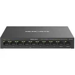 Mercusys Switch MS110CP (10 Ports), Netzwerk Switch, Schwarz