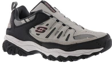 Skechers Sport After Burn M.Fit Slip On - Mens 7 Grey Slip On Medium