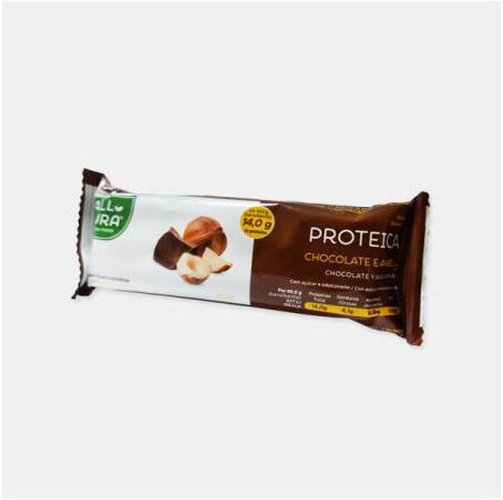 ALL PURA BARRA PROTEICA CHOCOLATE E AVELA 40g