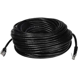 ACT Black 20 meter U/UTP CAT6 patch cable with RJ45 connectors. Cat6 u/utp black 20.00m (U/UTP, CAT6, 20 m), Netzwerkkabel