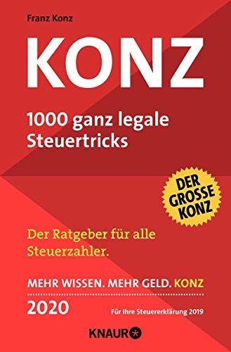 Franz Konz - Konz: 1000 ganz legale Steuertricks - Preis vom 06.10.2026 07:26:00 h