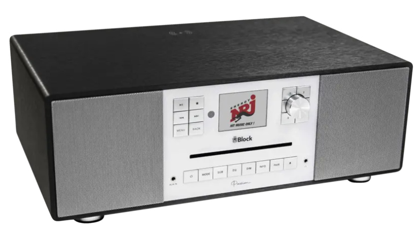 BLOCK PASSION, Internet, Digital, DAB+, FM, 87,5 - 108 MHz, 51 W, 40 - 20000 Hz