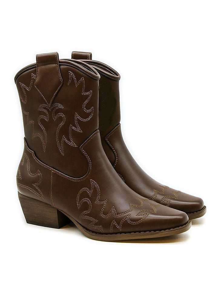 Bellucci Westernstiefel in Braun - 39
