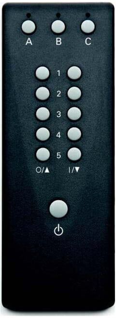Busch-Jaeger Handsender WaveLINE schwarz 6780 (2CKA006780A0002)