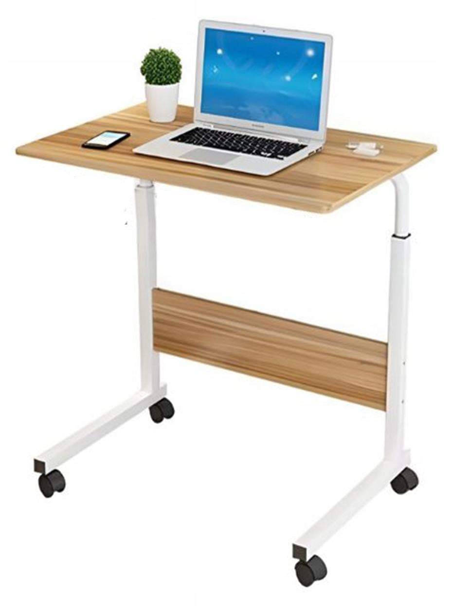 Inna Marka In hoogte verstelbaar bureau met wielen voor comfortabel zittend en staand werken, B/D: 60 x 40 cm
