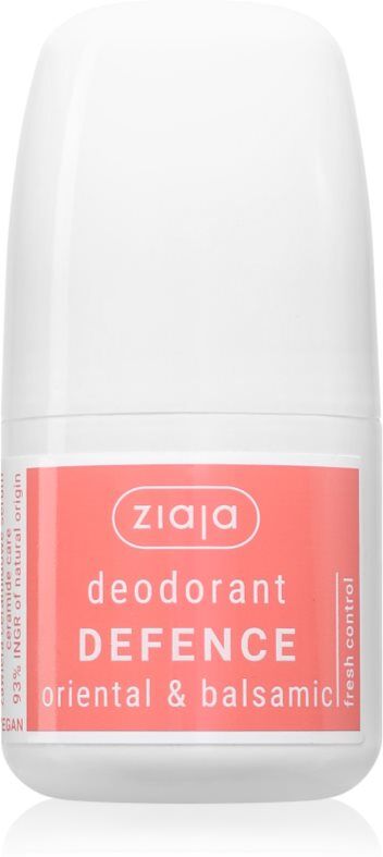Ziaja Deodorant Defence déodorant roll-on parfums Oriental & Balsamic 60 ml