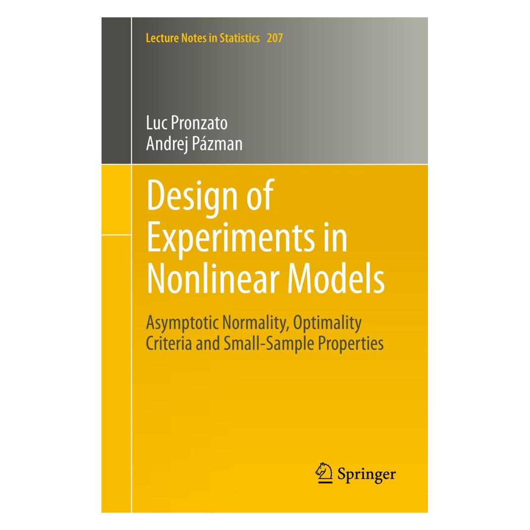 Springer Design of Experiments in Nonlinear Models (Englisch, Softcover, Andrej Pázman, Andrej Pzman, Luc Pronzato) (55510232)