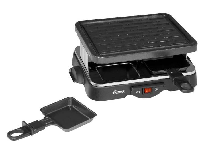 TRISTAR Raclette Raclette-Grill , schwarz, Raclettes, Raclette