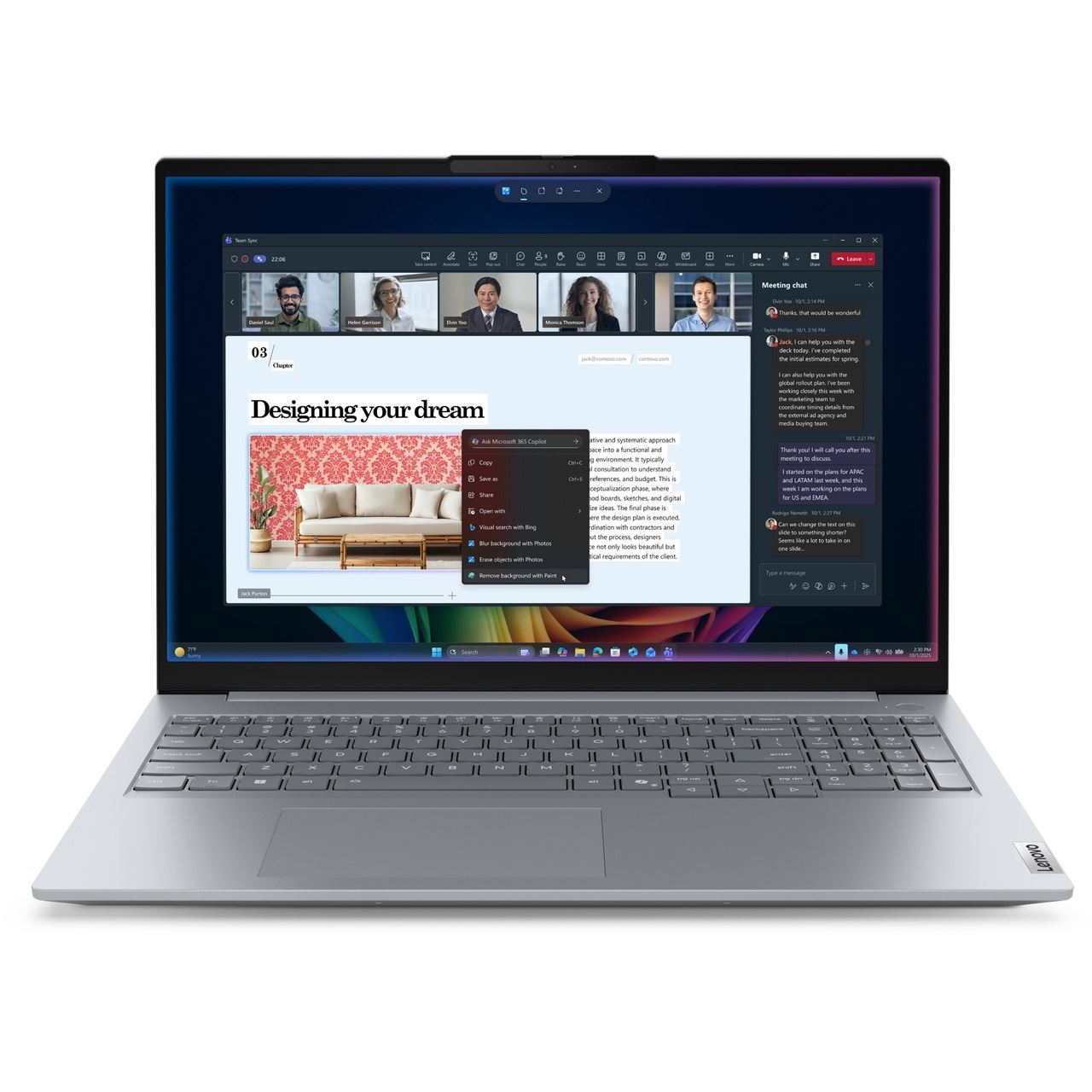 16" (40,64cm) Lenovo ThinkBook 16 G9 Ultra5 325U 32/512 WUXGA W11P
