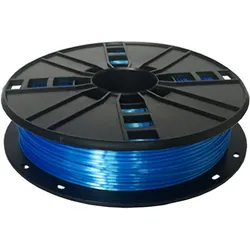 Ampertec 3D-Filament Seiden-PLA blau mit Perlglanz 1.75mm 500g Spule