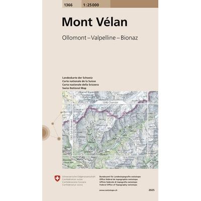1366 Mont Vélan, Sonstige von , Swisstopo, 978-3-302-01366-4