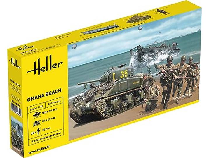 Heller - 1/72 OMAHA BEACH (6/23) *