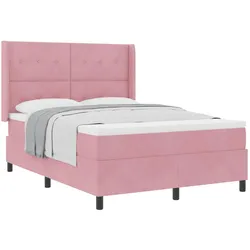 vidaXL, Boxspringbett, Inlenar (Knopfheftung) (140 x 200 cm)