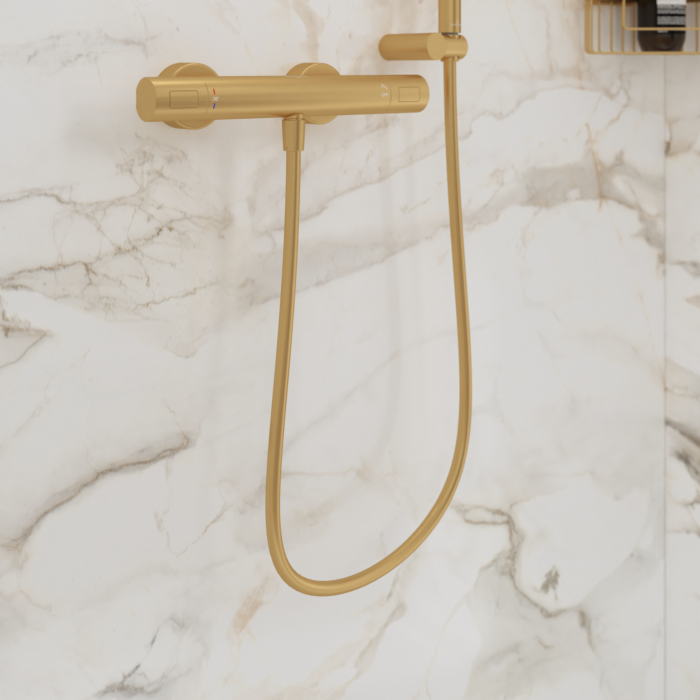 Villeroy und Boch Villeroy & Boch Universal Showers Handbrauseschlauch TVC00003500076 1200mm, PVC, brushed gold