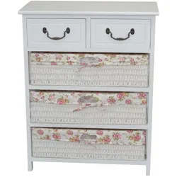Möbel Direkt Online, Kommode + Sideboard, Xaver (60 x 30 x 76 cm)