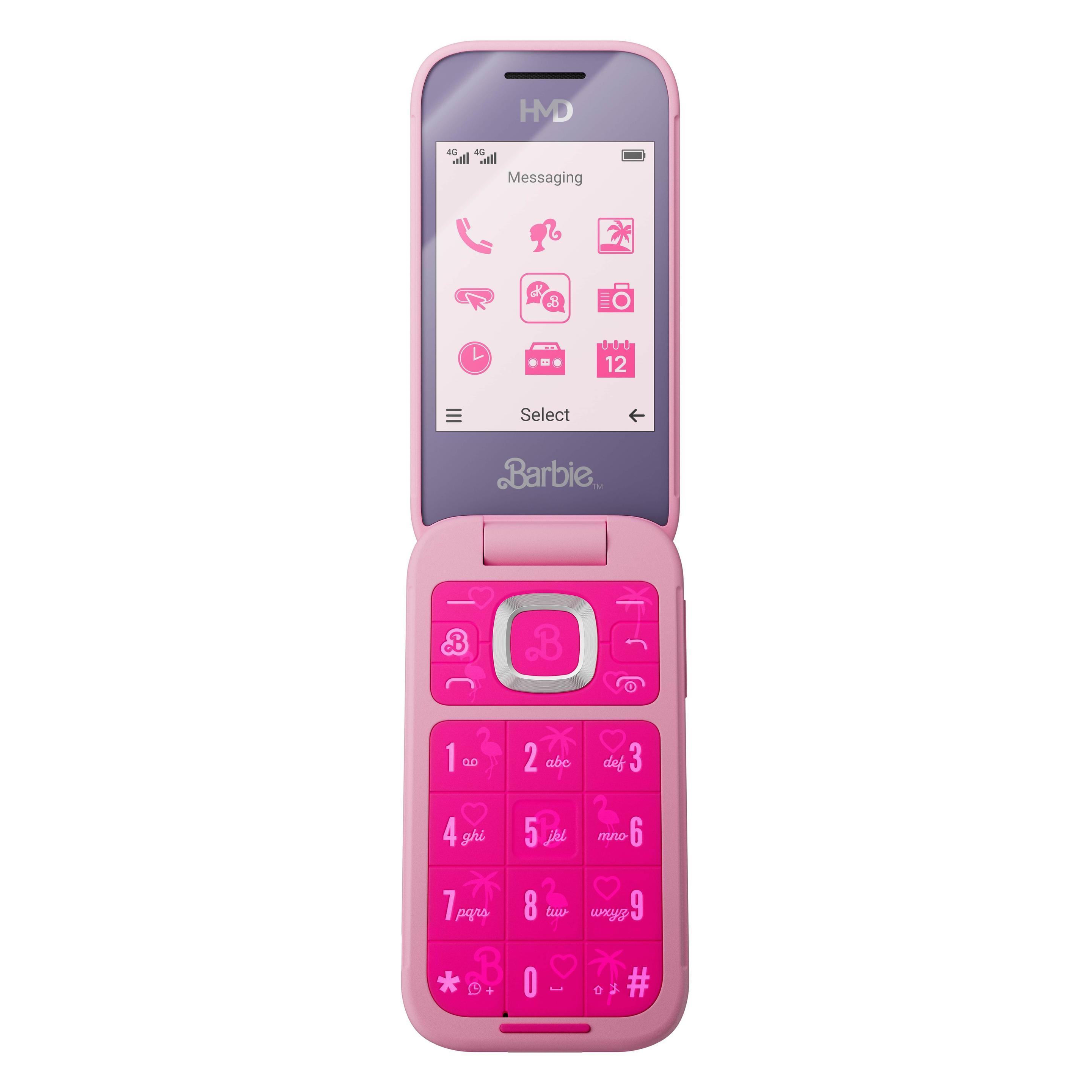 HMD Barbie Phone (2.80", 0.30 Mpx) (1GF030APC1L01)