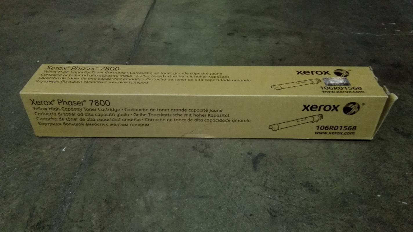 Xerox 106R01568 Tonerkartusche Gelb 17.200 Seiten für Xerox Phaser 7800