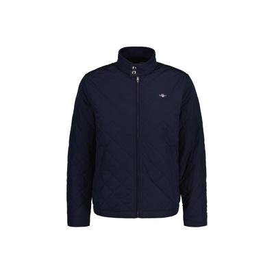 Windbreaker GANT "Übergangsjacke QUILTED WINDCHEATER", Herren, Gr. M, blau, Obermaterial: 100% Polyester PES., Jacken Windbreaker