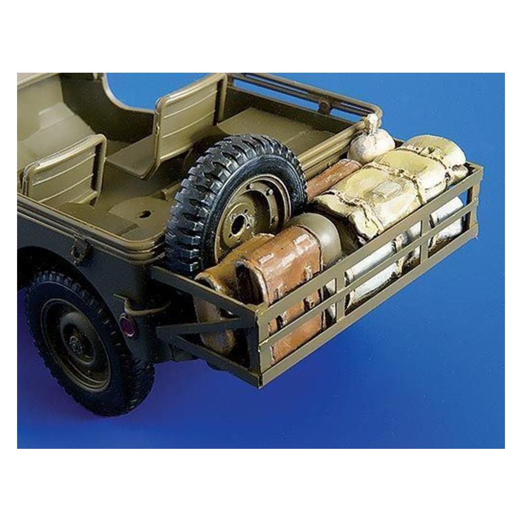 Plus Model Anbau mit Gepäck für Tamiya Bausatz (23800264)