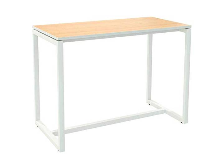 PAPERFLOW TD150.13.23 Stehtisch EasyDesk-150 x 110 x 75 cm, weiß/buche, MDF, 1