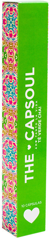 The Capsoul Capsule Di Tè Verde capsule compatibili chai Nespresso 10 unità