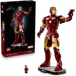 LEGO 76344 Marvel Iron Man Mark 3 Sammleredition, Spielset mit Figuren
