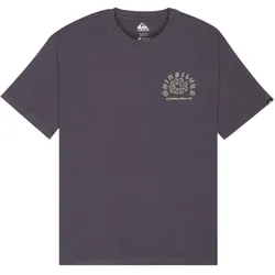 QUIKSILVER CURVE PALM T-Shirt 2026 iron gate - XL