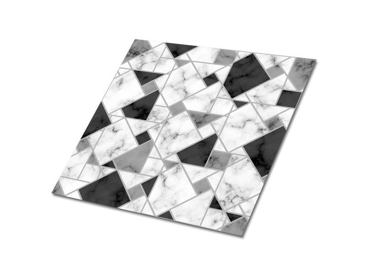 SELBSTKLEBENDE Wandfliesen 9 Stück 30x30 cm - Geometrische Muster