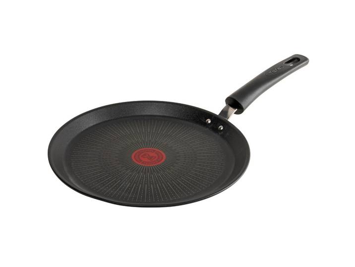 Tefal Crepespfanne Excellence G7, Schwarz, Metall, antihaftbeschichtet, Kochgeschirr, Pfannen, Crepespfannen
