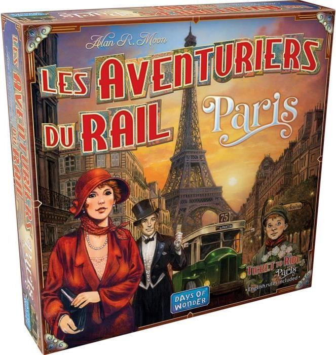 Brettspel Zug um Zug Paris van Asmodee voor kinderen vanaf 8 jaar