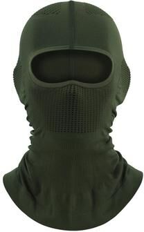 Uplift Essentials High Elasticity Breathable Balaclava Multi Sport Full Face Mask green