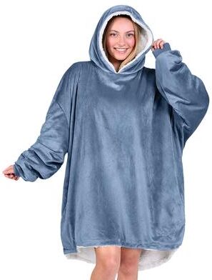 Bare Homey B-Cozy Oversized Sherpa Wearable Blanket
