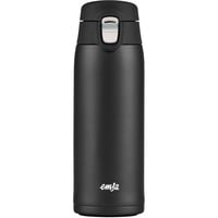 TRAVEL MUG light Thermobecher schwarz (matt), 0,4 Liter, Flip-Deckel
