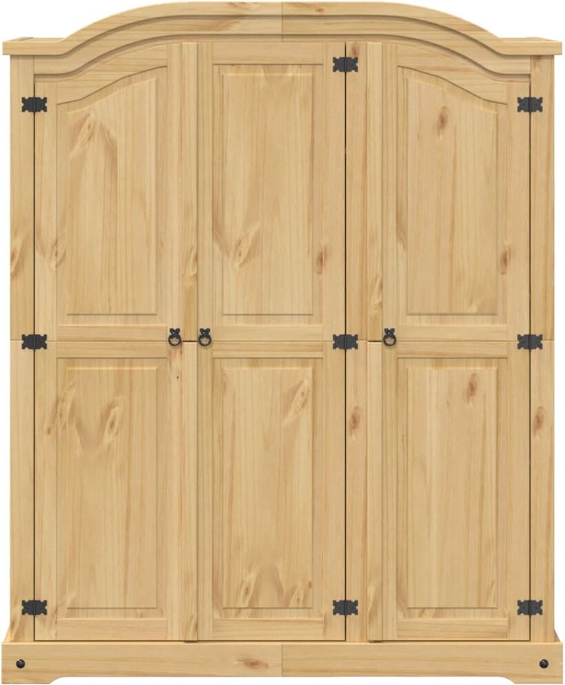 vidaXL Garde-robe Corona 151,5x52x186 cm bois de pin massif