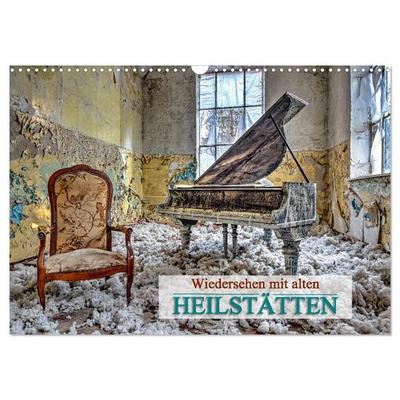 Wiedersehen mit alten Heilstätten (Wandkalender 2026 DIN A3 quer), CALVENDO Monatskalender