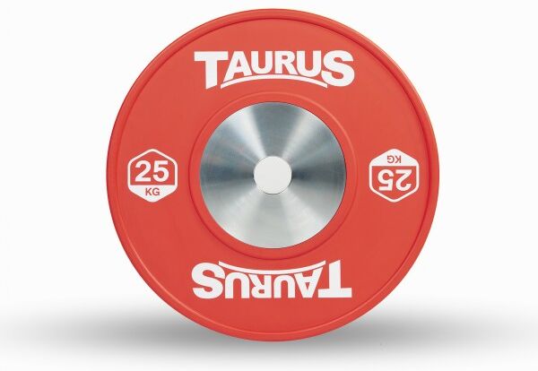 Taurus Competition Olympic Bumper Weight Plates 25 kg