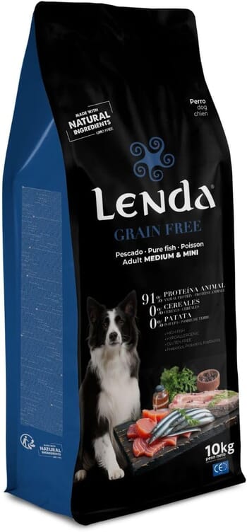Lenda Perro Pure High Meat Pescado Grain Free 10 kg