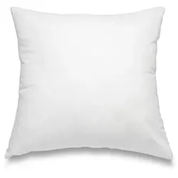 wometo Federkissen Kissen 100% Federn 60x60 - 800g OEKO-TEX Füllkissen Bezug Baumwolle weiß / Innenkissen / Füllkissen / Kissenfüllung / kleine Sofakissen