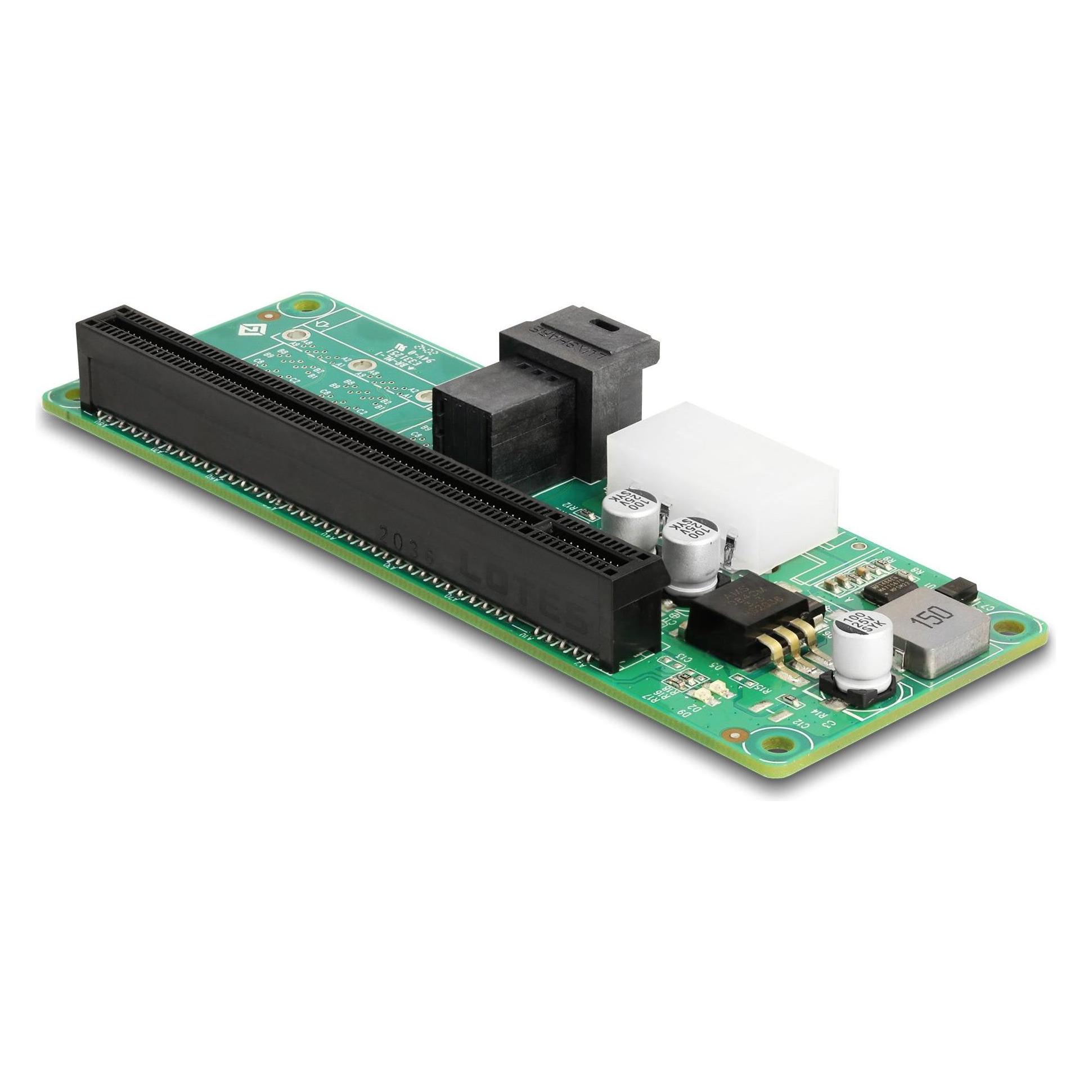 Delock Konverter 1x SFF-8643 - PCIe x16, Unterstützt NVM Express (64173)