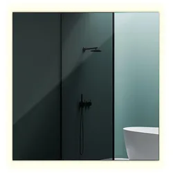 LED SPIEGEL 50 cm x 50 cm Qadratisch Warmweiß 3000 K